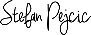 stefanpejcic signature - Hello! I'm Stefan Pejcic 👋