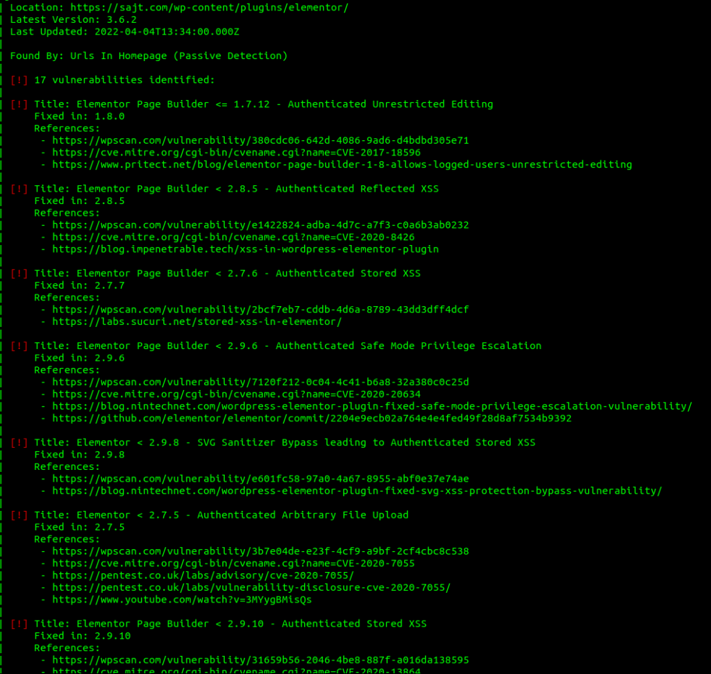 3 ways to Scan π΅οΈββοΈ WordPress for Vulnerabilities image 1 1024x971 - 3 ways to Scan π΅οΈββοΈ WordPress for Vulnerabilities