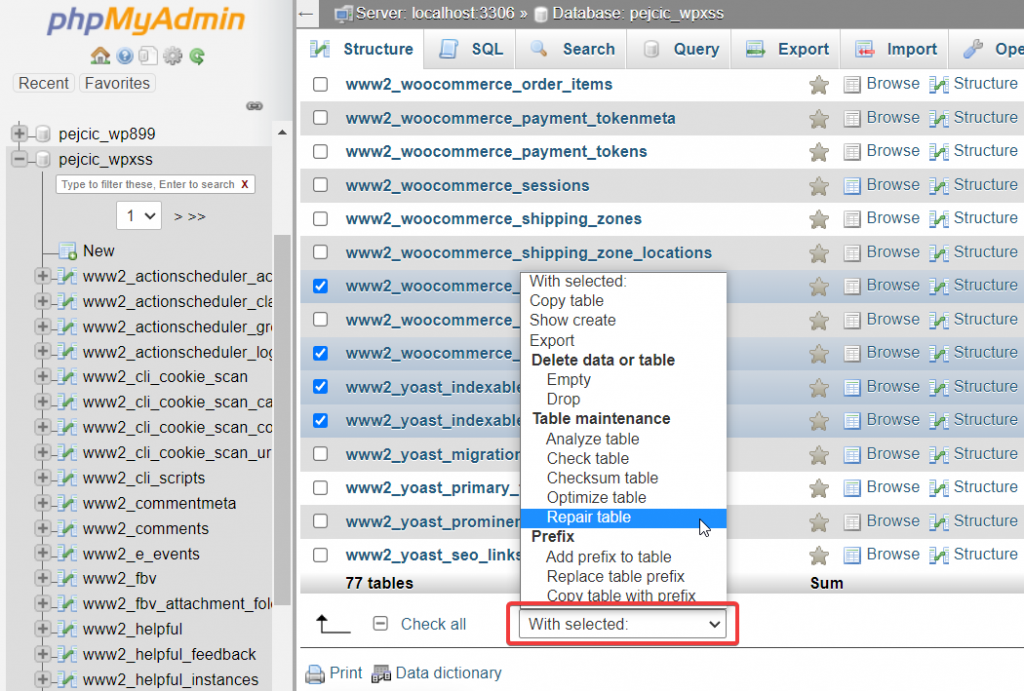 image 25 1024x691 - WordPress database error Table './db/wp_options' is marked as crashed and should be repaired [✔️ SOLVED]