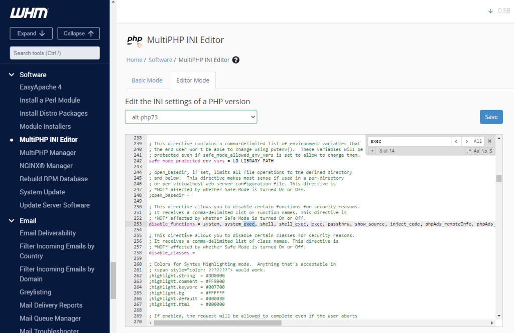 WP-CLI Not Working: Call to undefined function exec() image 60 1024x665 - WP-CLI Not Working: Call to undefined function exec()