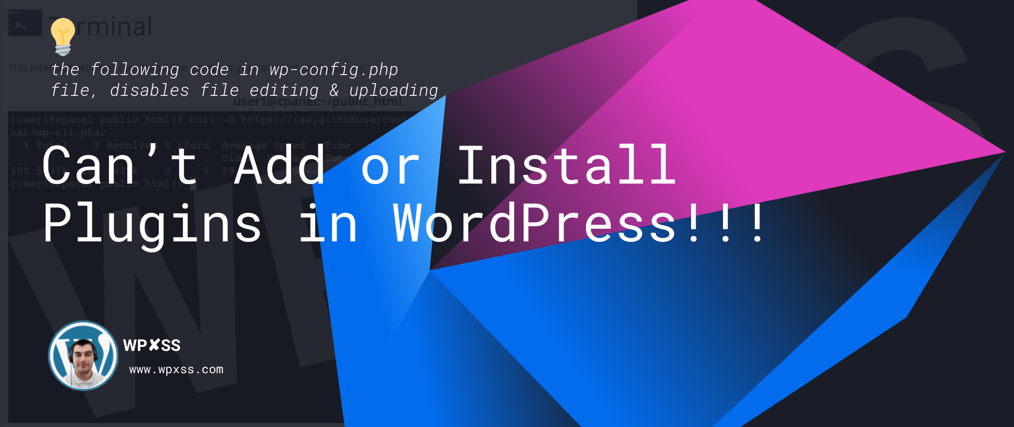 Wordpress Can T Install Plugins