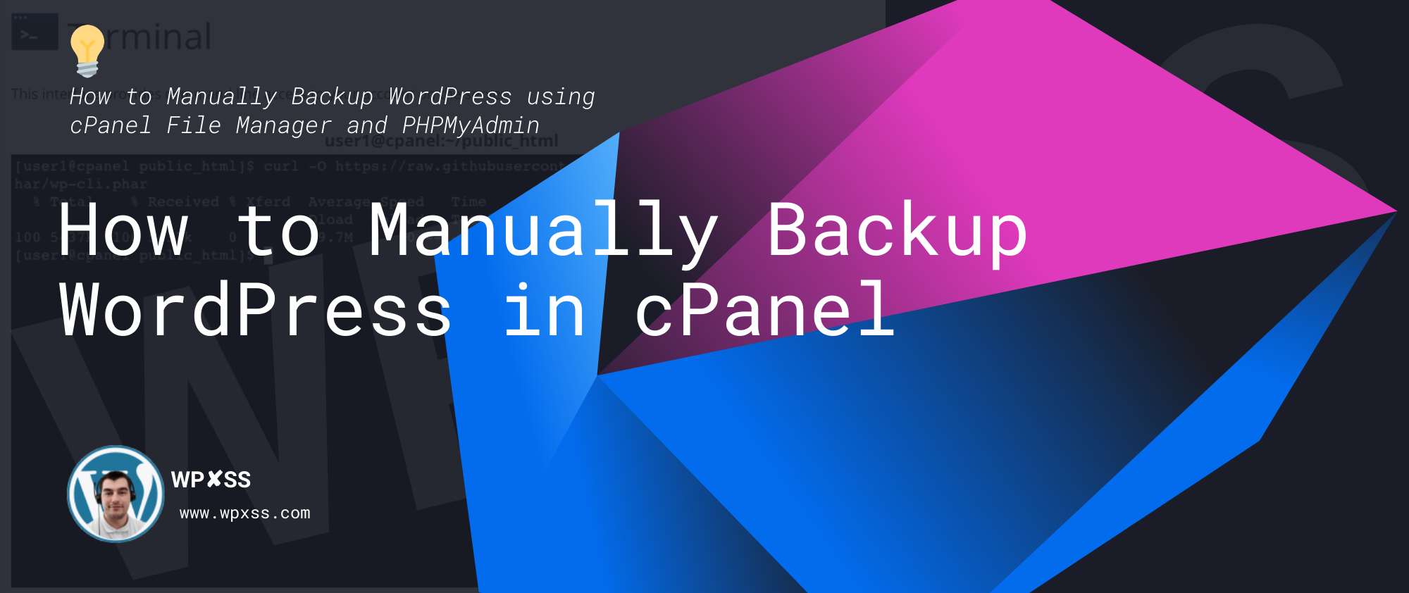 manual backup - How to Manually Backup WordPress