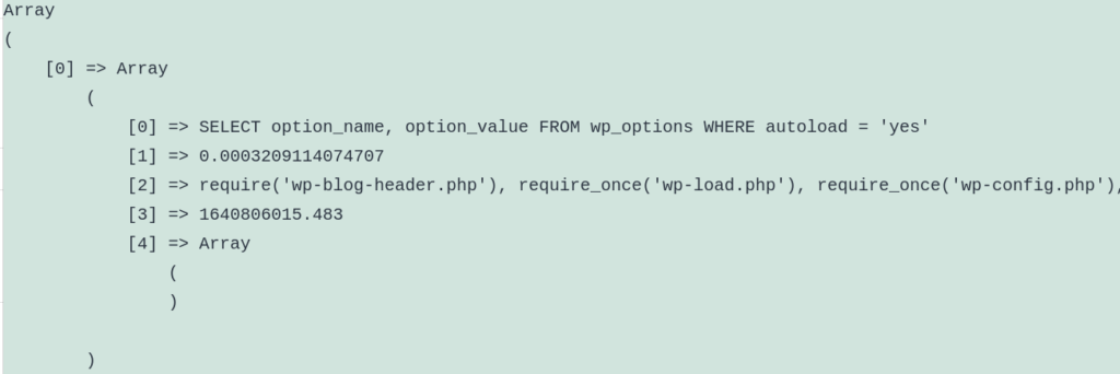 Save Database Queries for Analysis in WordPress 2021 12 29 20 27 1024x342 - Save Database Queries for Analysis in WordPress