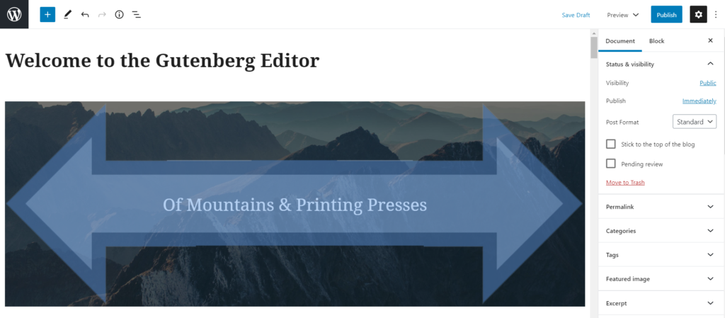 How to change the default width of Gutenberg editor in WordPress screenshot 2 1024x449 - How to change the default width of Gutenberg editor in WordPress