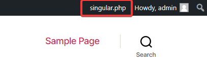Display template name in WP admin bar image 22 - Display template name in WP admin bar