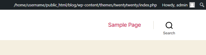 Display template name in WP admin bar image 23 - Display template name in WP admin bar
