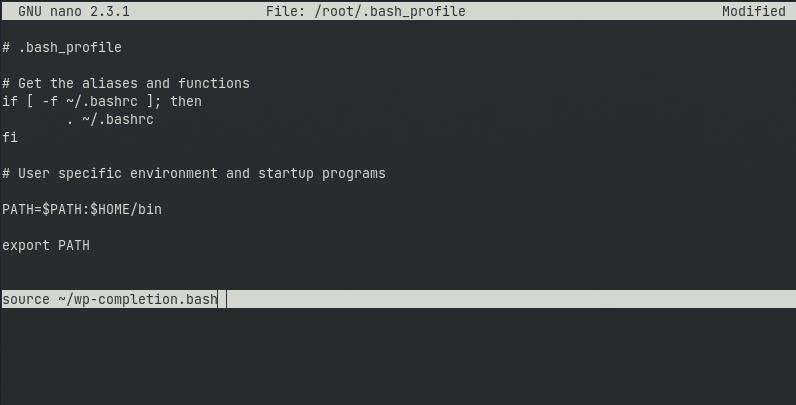 Setup tab completions for WP-CLI image 38 - Setup tab completions for WP-CLI