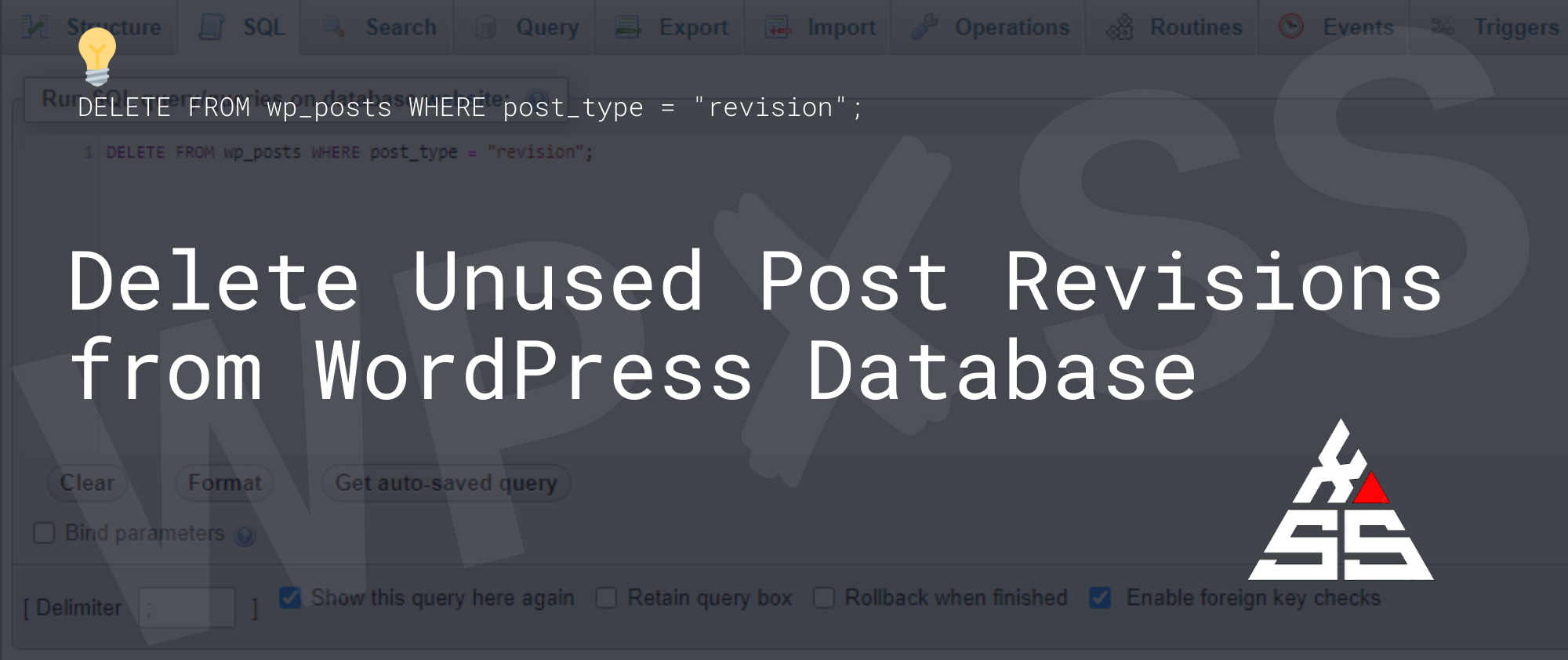delete wp post revisions - Delete Unused Post Revisions ð ️✔️