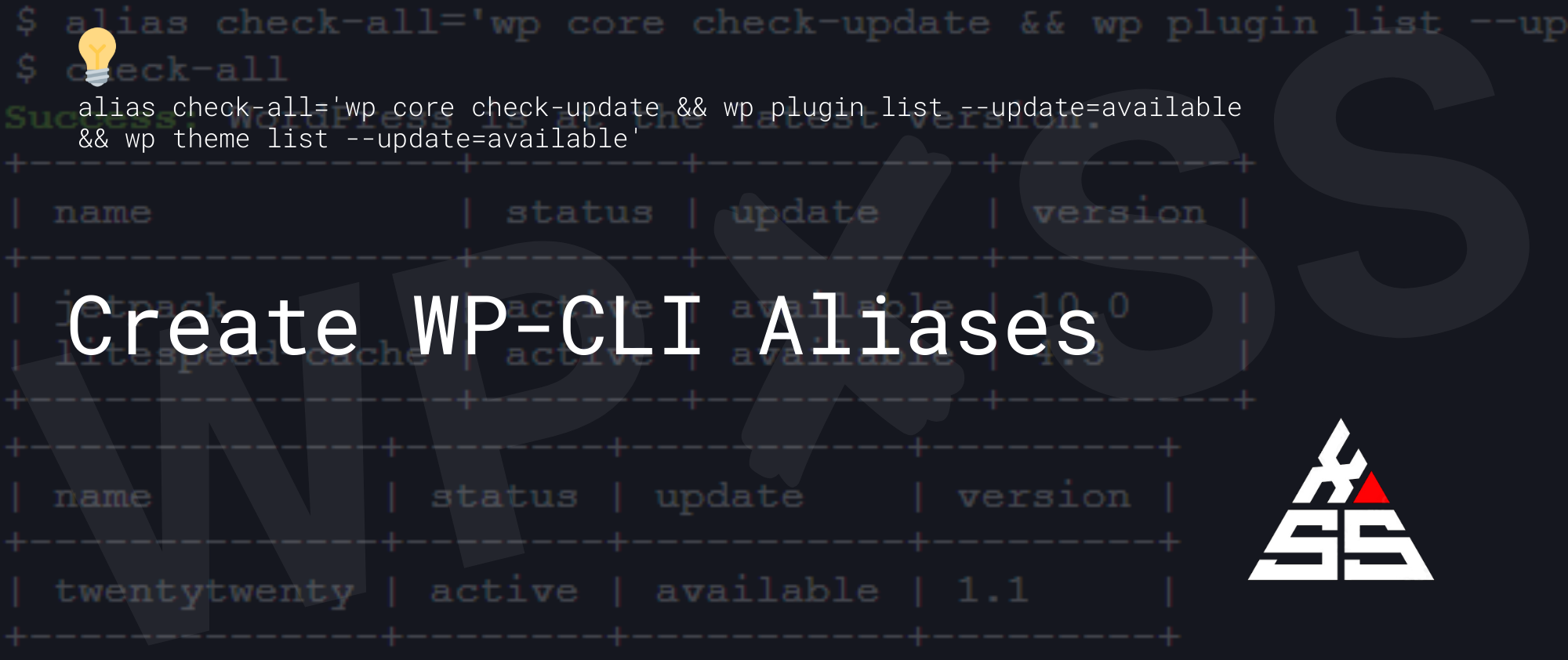 create wpcli aliases - Create WP-CLI Aliases