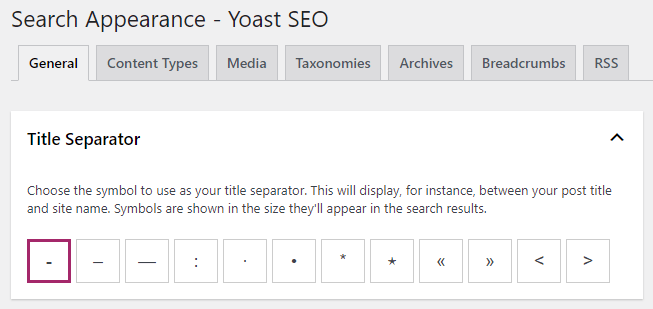 How to add the | separator back in Yoast SEO plugin image 6 - How to add the | separator back in Yoast SEO plugin