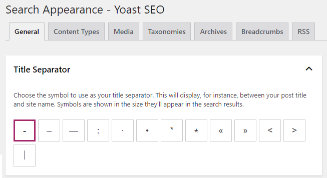 How to add the | separator back in Yoast SEO plugin image 7 - How to add the | separator back in Yoast SEO plugin