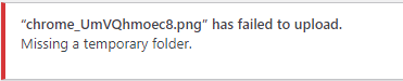 Hot to fix error: Missing a temporary folder. ✔️ image 7 - Hot to fix error: Missing a temporary folder. ✔️