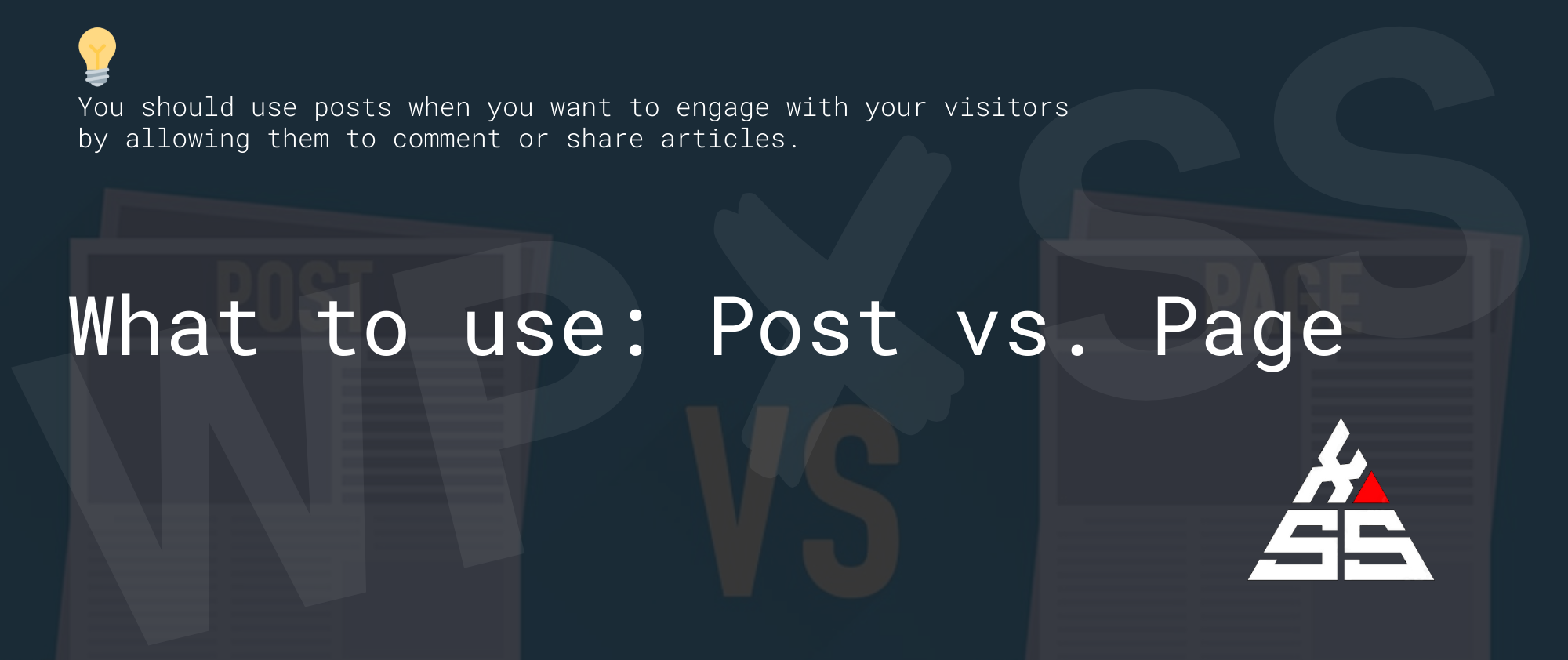 wordpress post vs page - What to use: WordPress Post vs. Page - ððð