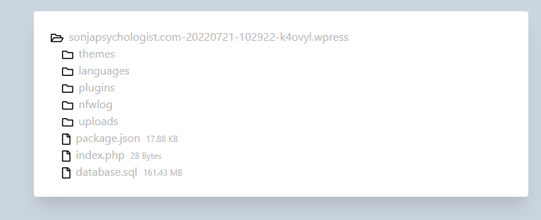 How to extract WordPress All In One Migration backup from .WPRESS file image 12 - How to extract WordPress All In One Migration backup from .WPRESS file