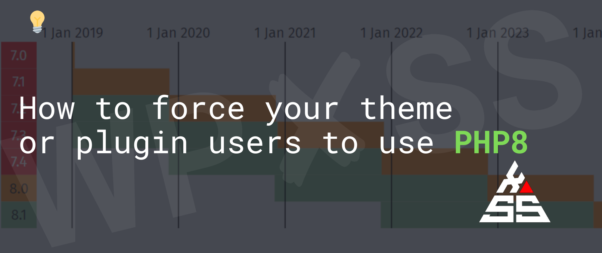 How to force your WordPress theme or plugin users to use PHP 8.0 - How to force your WordPress theme or plugin users to use PHP 8.0