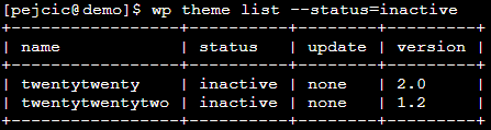 Delete inactive WordPress Plugins and Themes using WPCLI image - Delete inactive WordPress Plugins and Themes using WPCLI