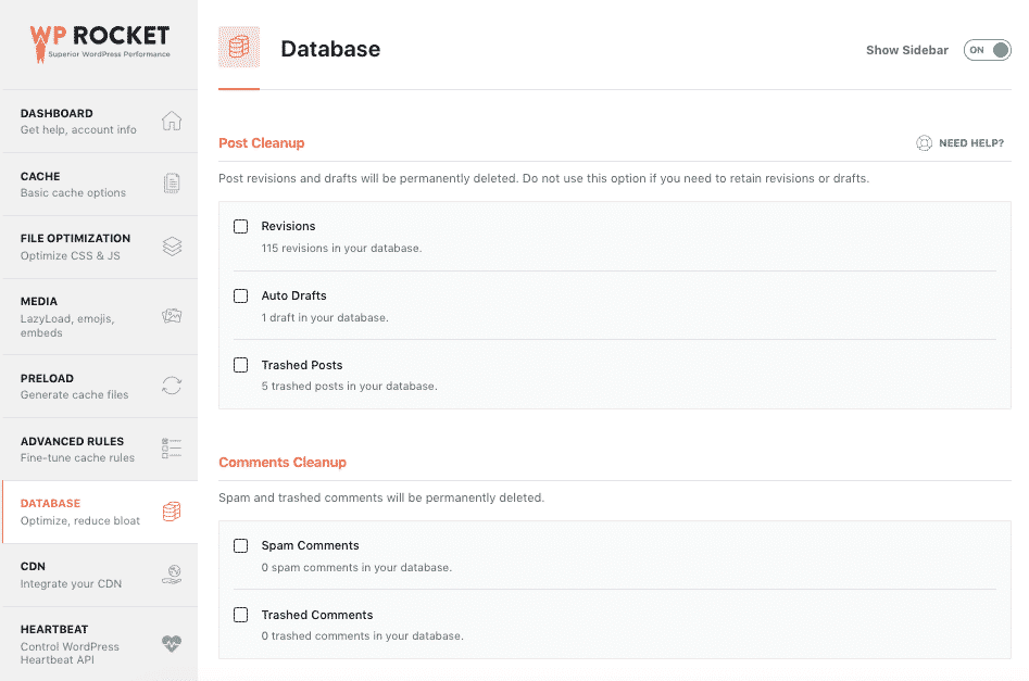 How to Score 100% on Google PageSpeed Insights with WordPress 💯 🔥 WP Rocket Database Tab - How to Score 100% on Google PageSpeed Insights with WordPress 💯 🔥