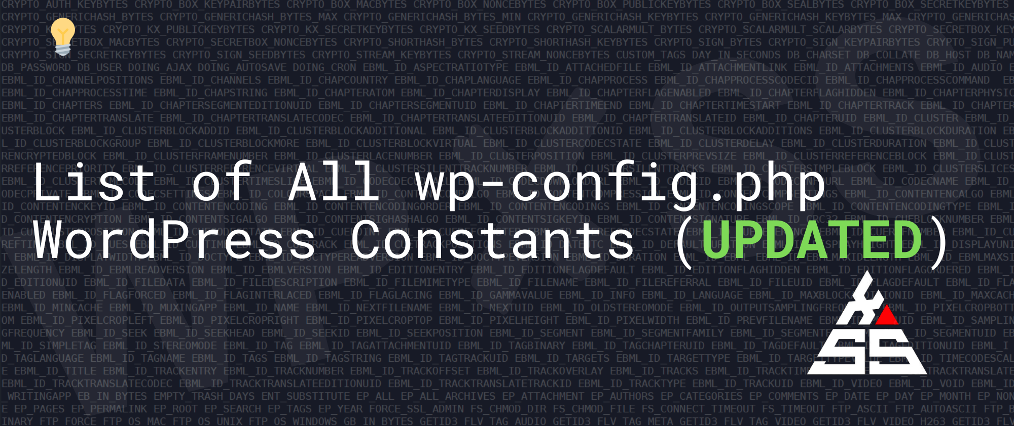 List of all WordPress Constants UPDATED - List of all WordPress Constants (UPDATED)
