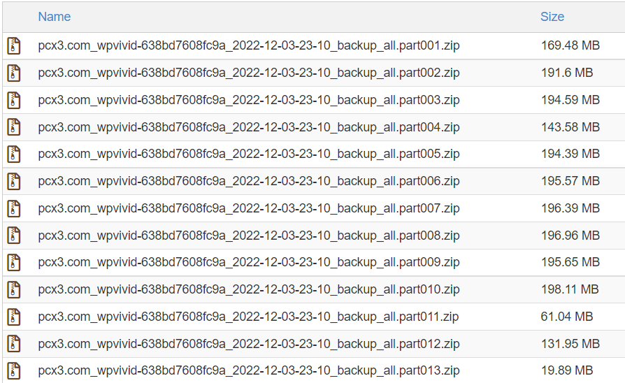 WordPress Backup Plugins Benchmark image 37 - WordPress Backup Plugins Benchmark