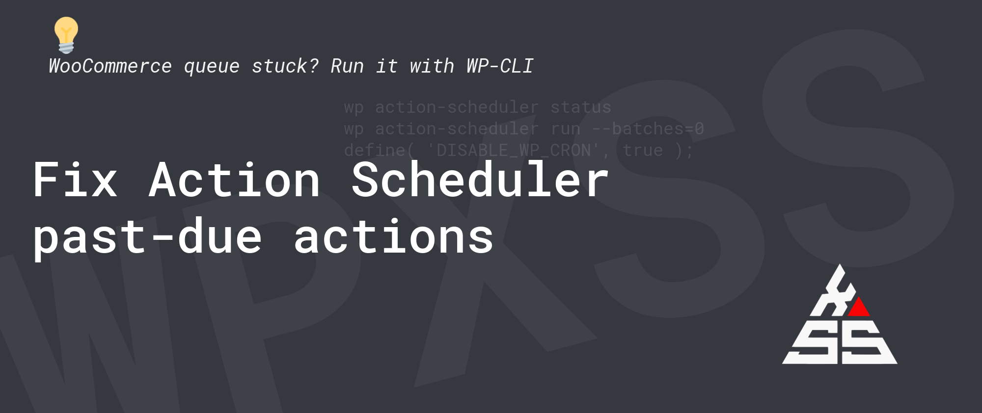 Fix Action Scheduler past-due actions